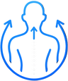 Real-time posture feedback & vibration alerts